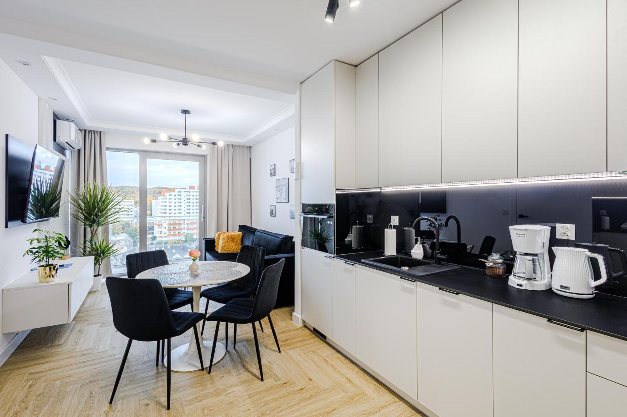 Balticus Apartamenty Deluxe Promenada Gwiazd 14 Miedzyzdroje Rom bilde
